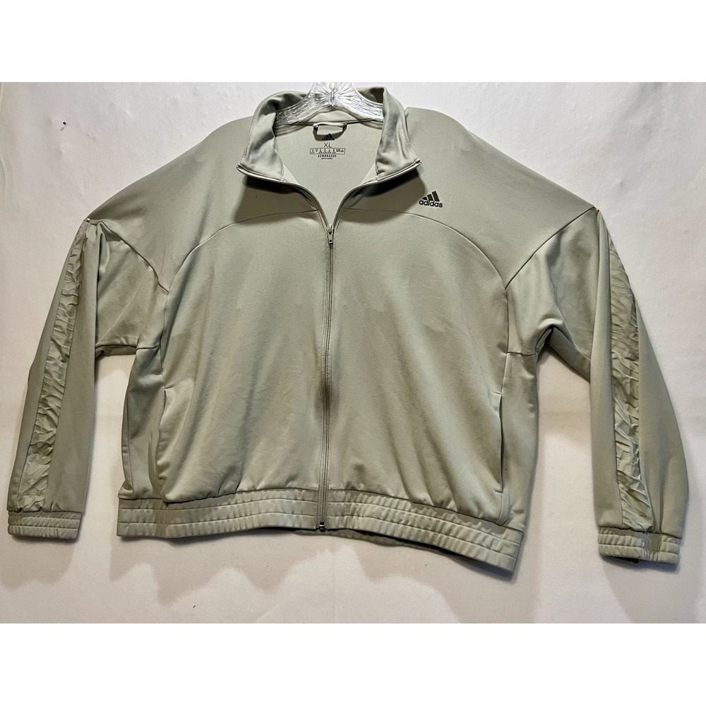 Adidas U4U Aeroready Track Jacket XL Womens Gray Full Zip